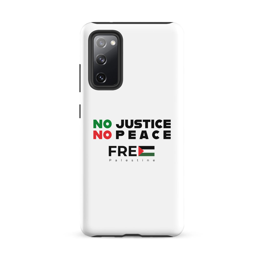 Tough Case for Samsung® - No Justice No Peace, Samsung Glossy Samsung Galaxy S20 Fe