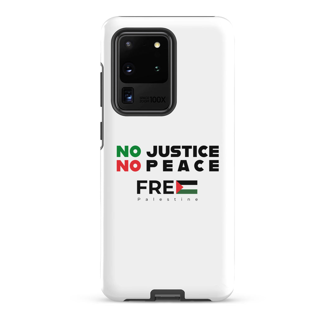 Tough Case for Samsung® - No Justice No Peace, Samsung Glossy Samsung Galaxy S20 Ultra