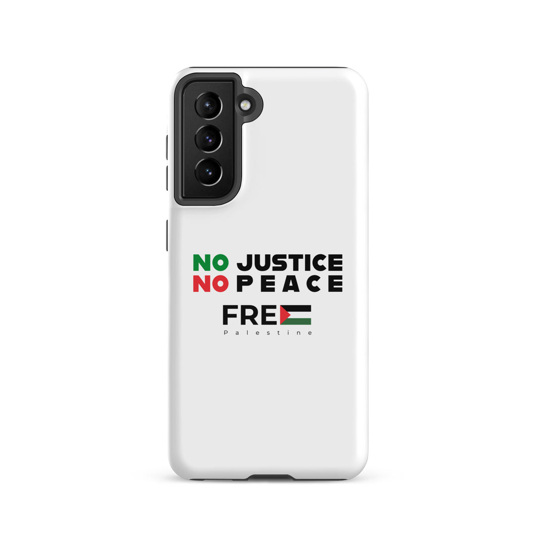 Tough Case for Samsung® - No Justice No Peace, Samsung Glossy Samsung Galaxy S21