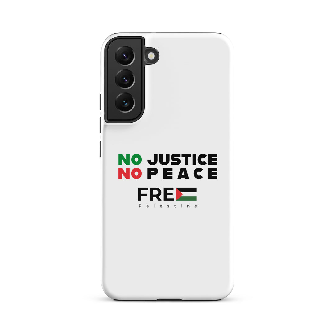 Tough Case for Samsung® - No Justice No Peace, Samsung Glossy Samsung Galaxy S22 Plus
