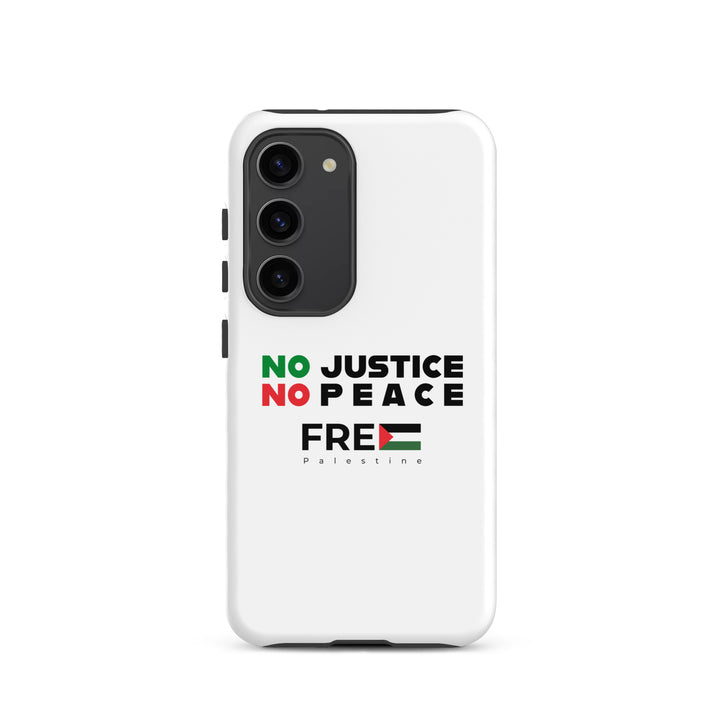 Tough Case for Samsung® - No Justice No Peace, Samsung Glossy Samsung Galaxy S23