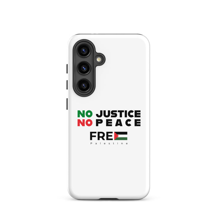 Tough Case for Samsung® - No Justice No Peace, Samsung Glossy Samsung Galaxy S24