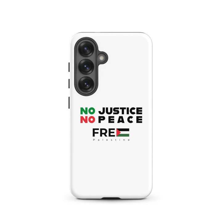 Tough Case for Samsung® - No Justice No Peace, Samsung Glossy Samsung Galaxy S25