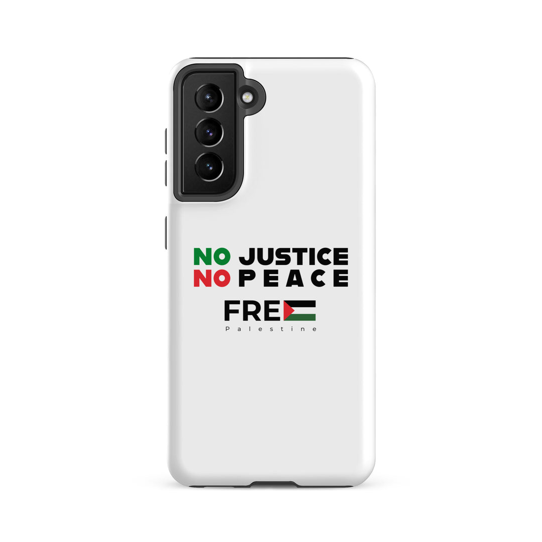 Tough Case for Samsung® - No Justice No Peace, Samsung Matte Samsung Galaxy S21 Fe