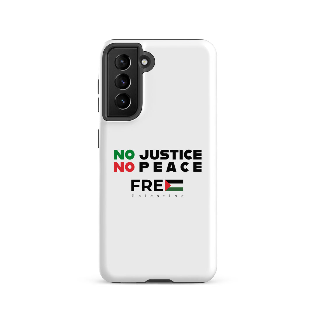 Tough Case for Samsung® - No Justice No Peace, Samsung Matte Samsung Galaxy S21