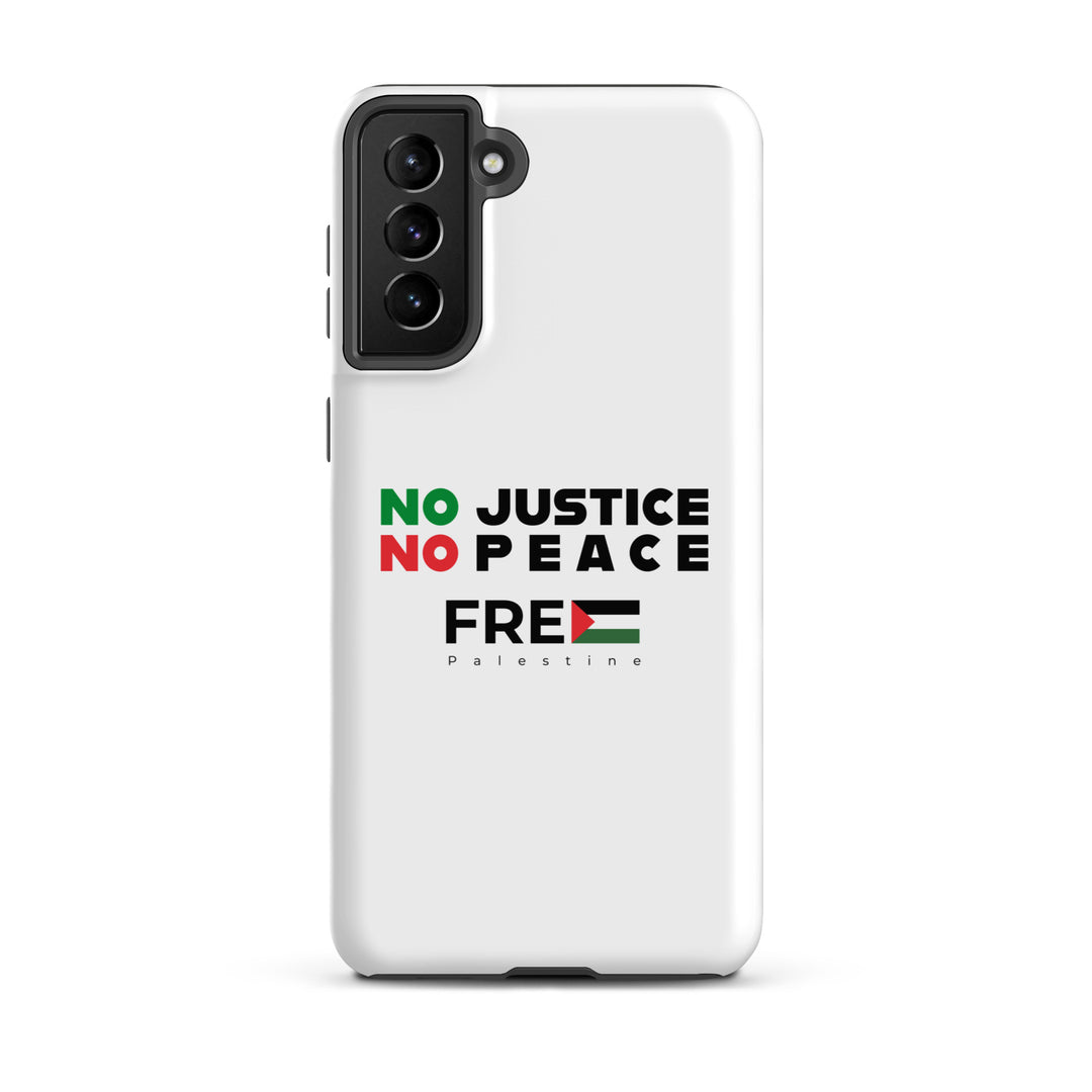 Tough Case for Samsung® - No Justice No Peace, Samsung Matte Samsung Galaxy S21 Plus