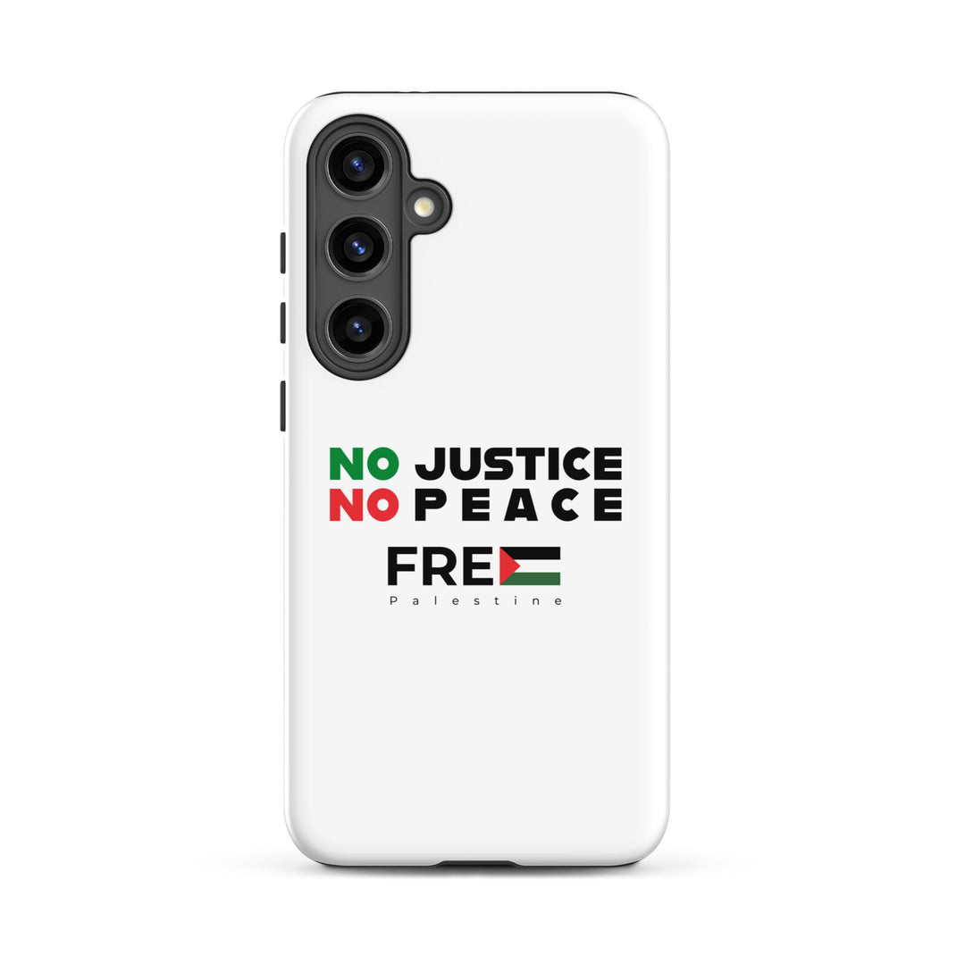 Tough Case for Samsung® - No Justice No Peace, Samsung Matte Samsung Galaxy S24 Plus