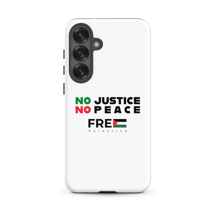 Tough Case for Samsung® - No Justice No Peace, Samsung Matte Samsung Galaxy S25 Plus