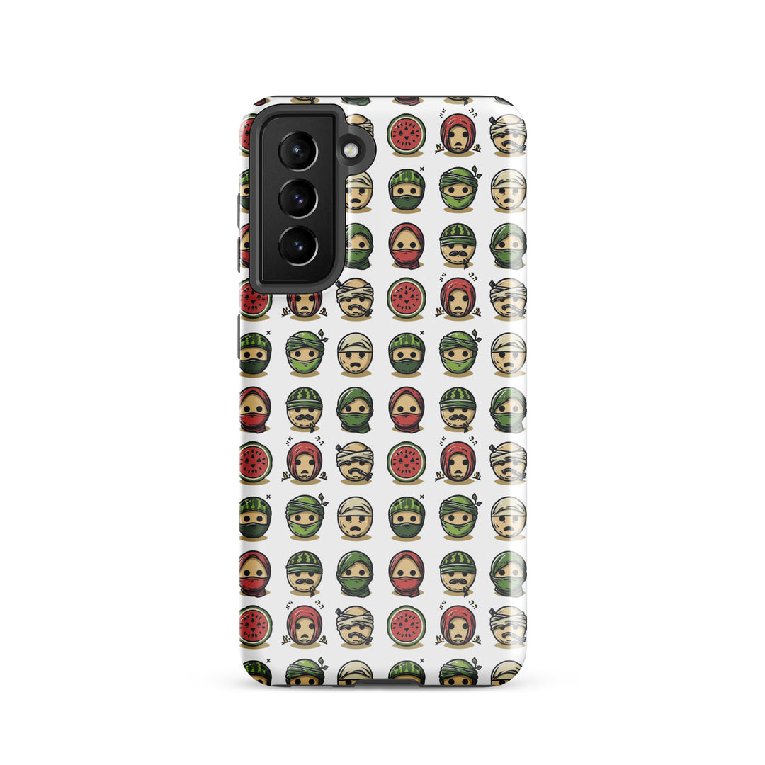 Tough case for Samsung® - Palestine Emoji, Samsung Glossy Samsung Galaxy S21