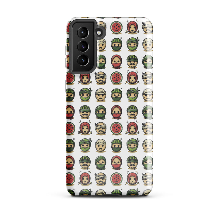 Tough case for Samsung® - Palestine Emoji, Samsung Glossy Samsung Galaxy S21 Plus