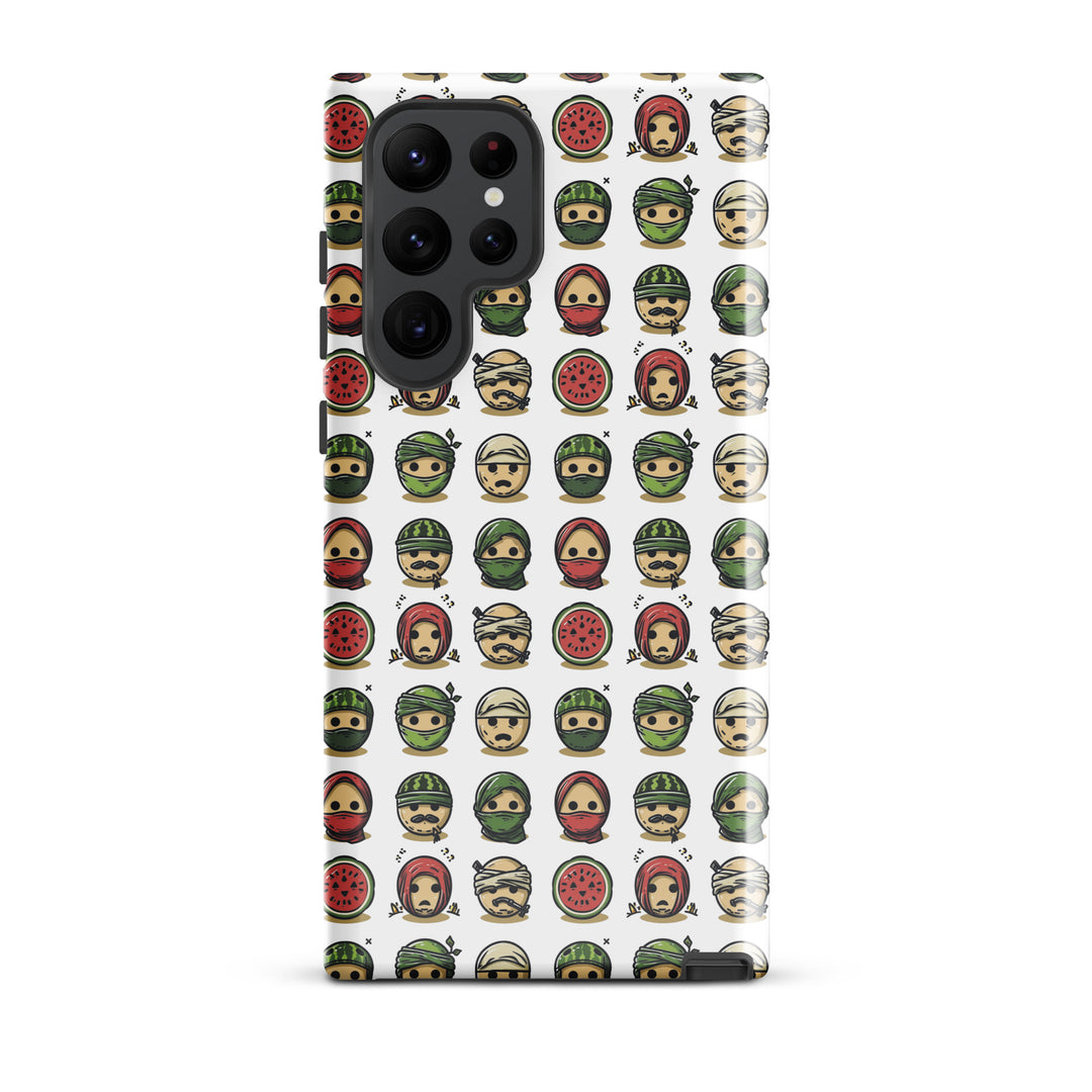 Tough case for Samsung® - Palestine Emoji, Samsung Glossy Samsung Galaxy S22 Ultra