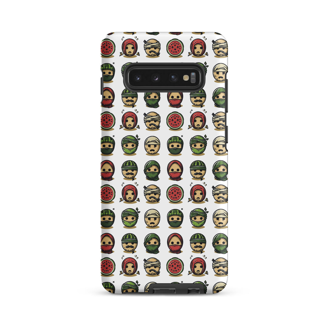 Tough case for Samsung® - Palestine Emoji, Samsung Matte Samsung Galaxy S10 Plus