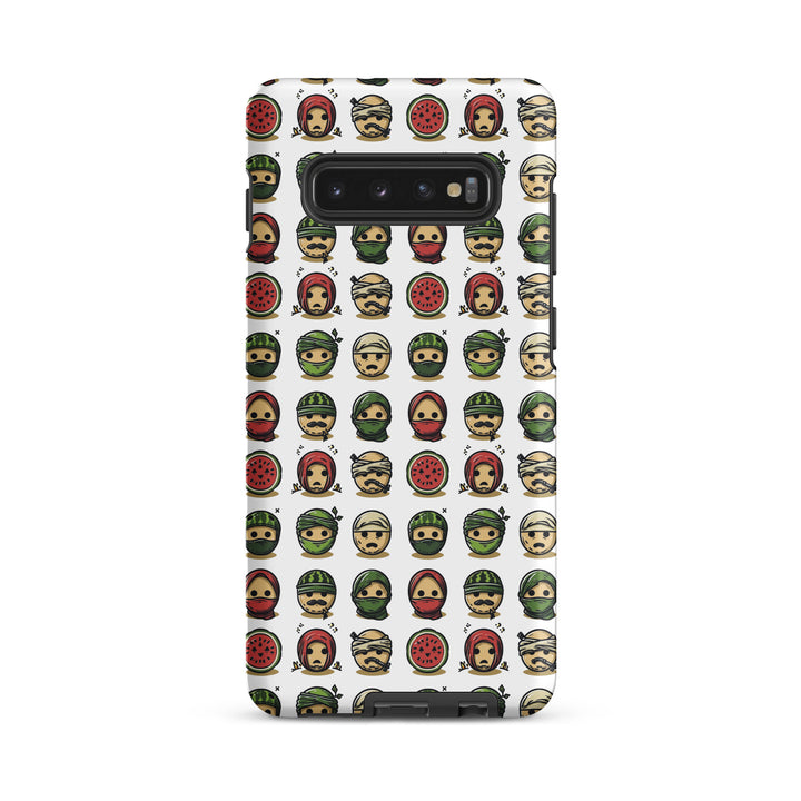 Tough case for Samsung® - Palestine Emoji, Samsung Matte Samsung Galaxy S10 Plus