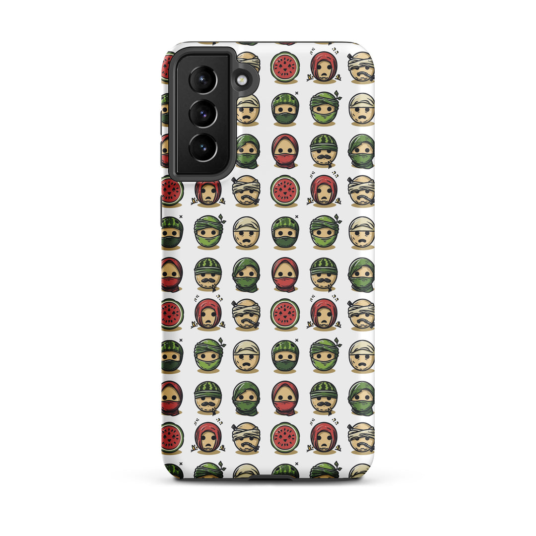 Tough case for Samsung® - Palestine Emoji, Samsung Matte Samsung Galaxy S21 Plus