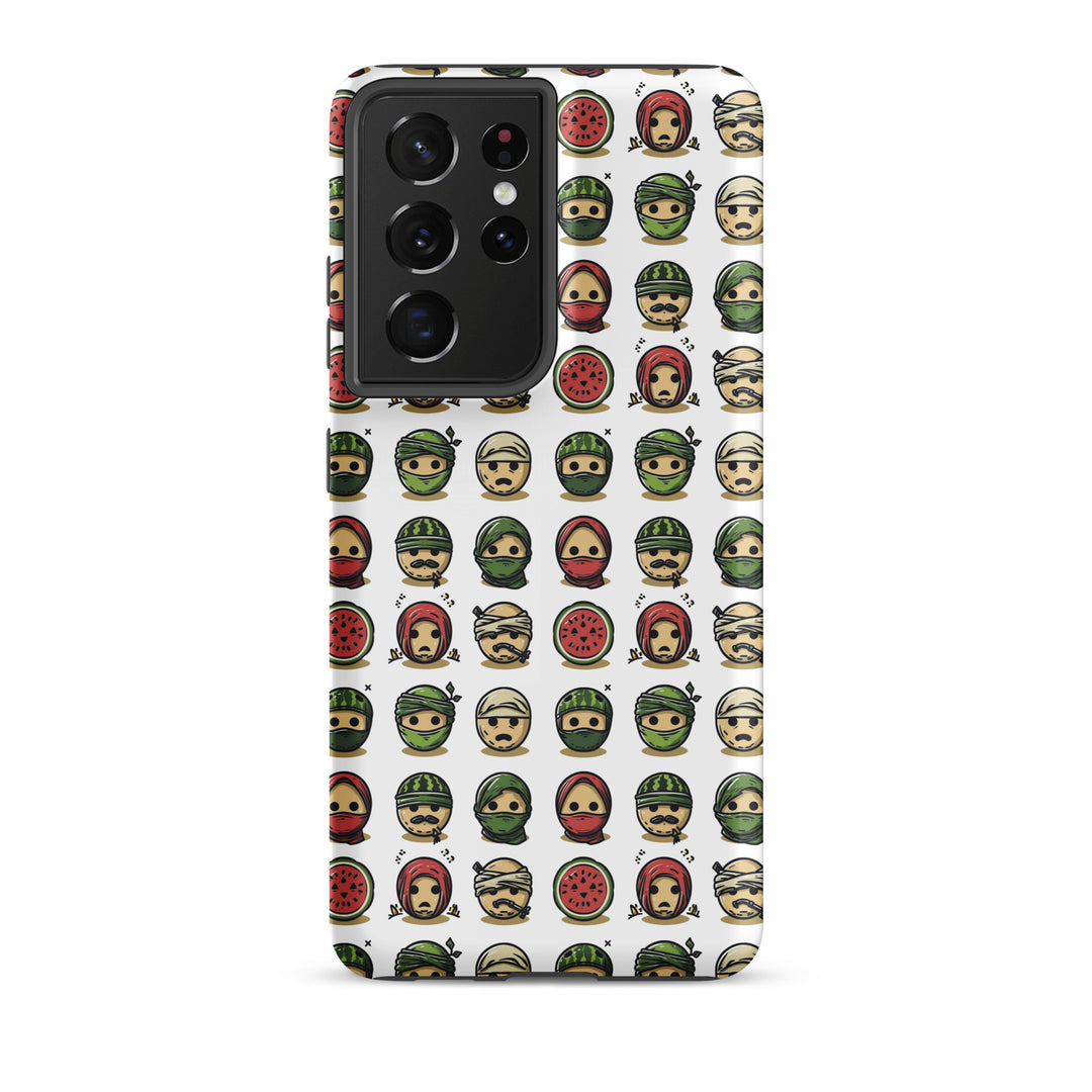 Tough case for Samsung® - Palestine Emoji, Samsung Matte Samsung Galaxy S21 Ultra