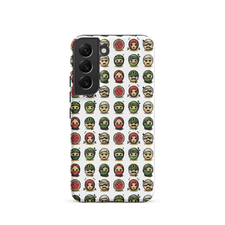 Tough case for Samsung® - Palestine Emoji, Samsung Matte Samsung Galaxy S22