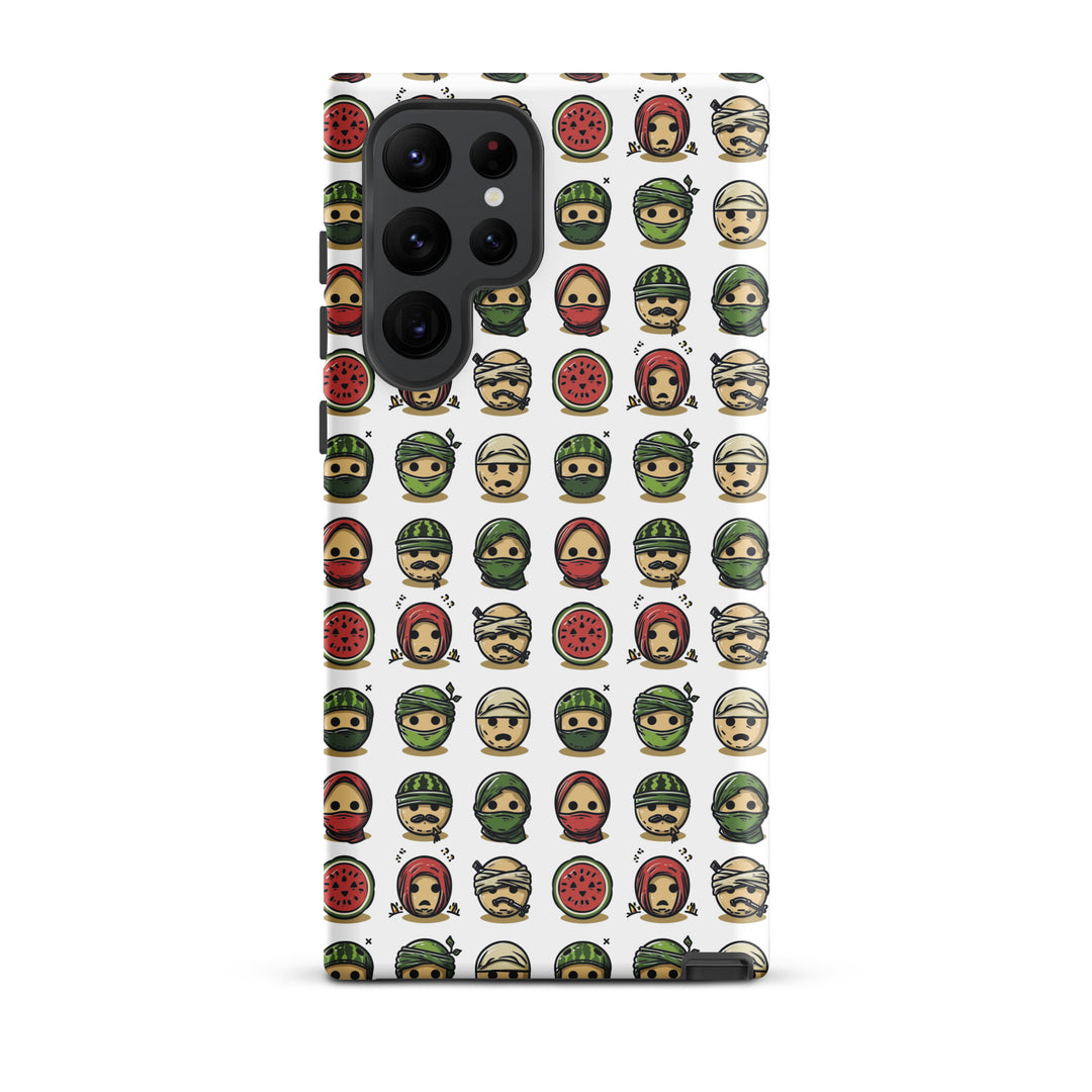 Tough case for Samsung® - Palestine Emoji, Samsung Matte Samsung Galaxy S22 Ultra