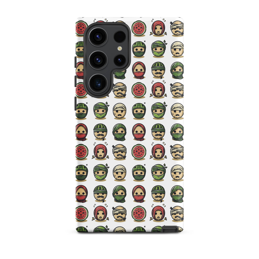 Tough case for Samsung® - Palestine Emoji, Samsung Matte Samsung Galaxy S23 Ultra
