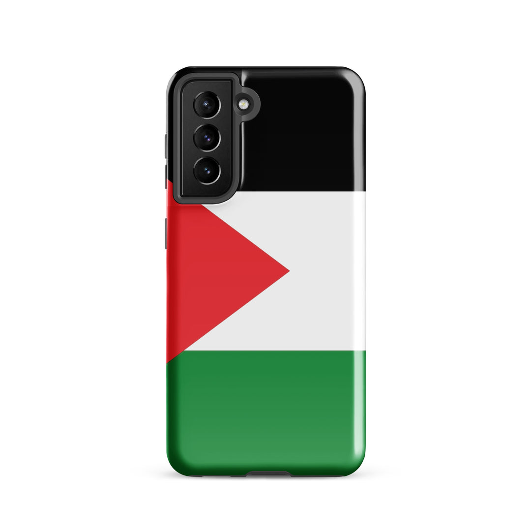 Tough case for Samsung® - Palestine Flag, Samsung Glossy Samsung Galaxy S21