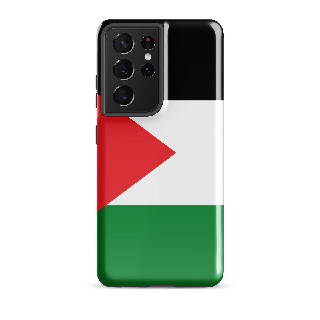 Tough case for Samsung® - Palestine Flag, Samsung Glossy Samsung Galaxy S21 Ultra