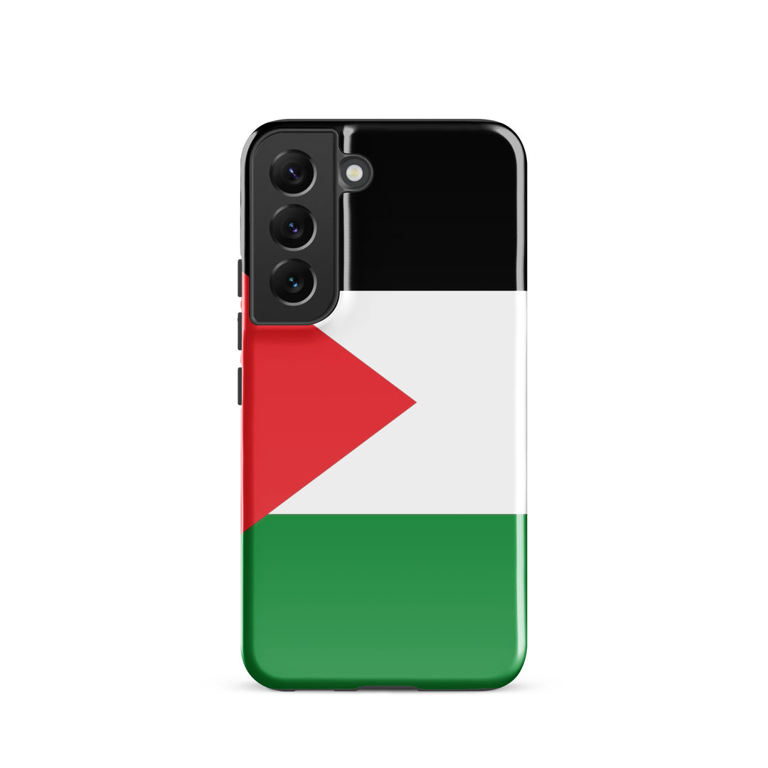Tough case for Samsung® - Palestine Flag, Samsung Glossy Samsung Galaxy S22