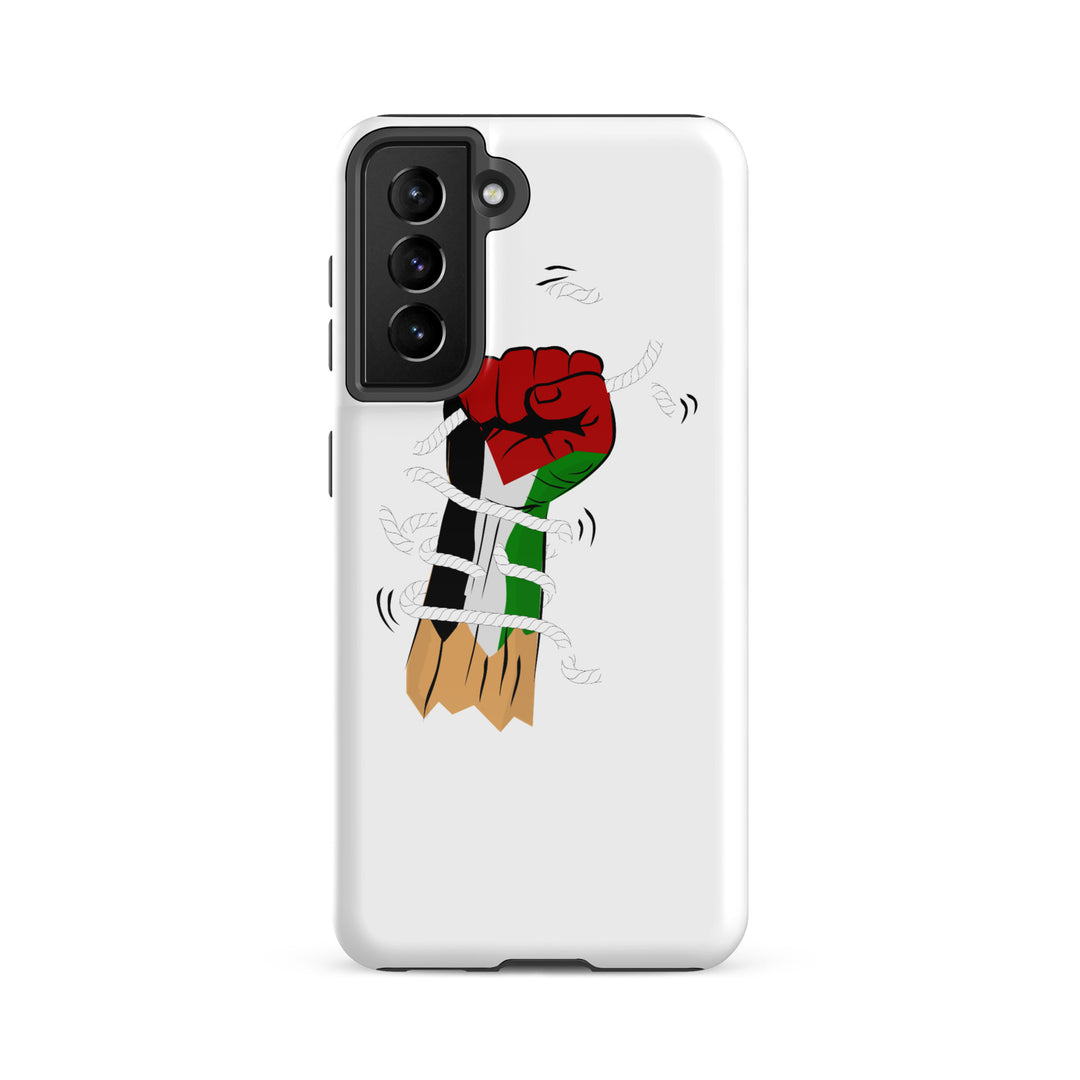 Tough case for Samsung® - Palestine Hand, Samsung Glossy Samsung Galaxy S21 Fe