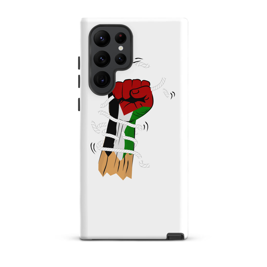 Tough case for Samsung® - Palestine Hand, Samsung Glossy Samsung Galaxy S22 Ultra
