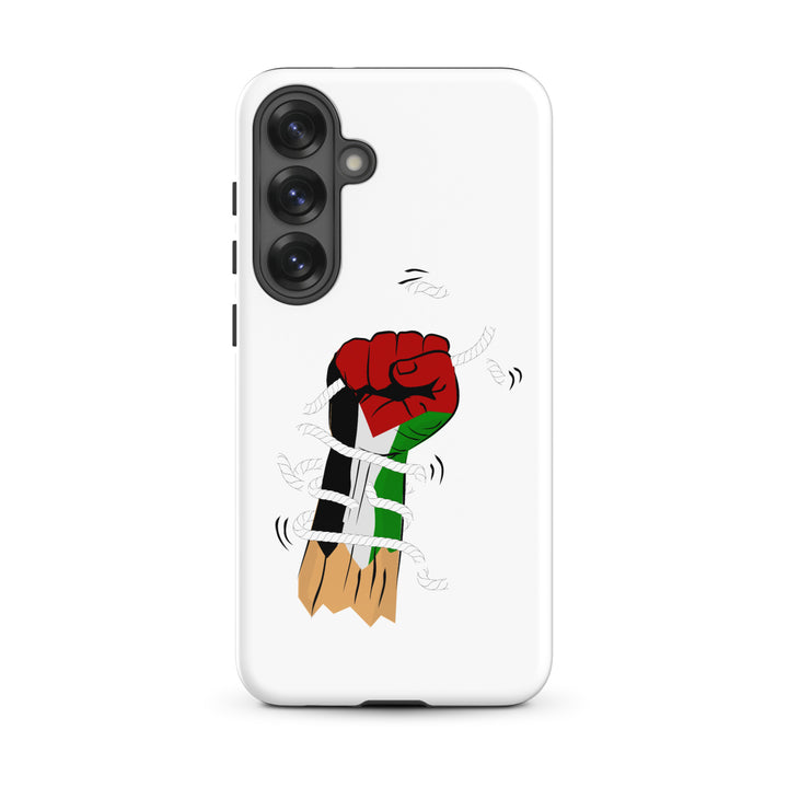 Tough case for Samsung® - Palestine Hand, Samsung Glossy Samsung Galaxy S25 Plus