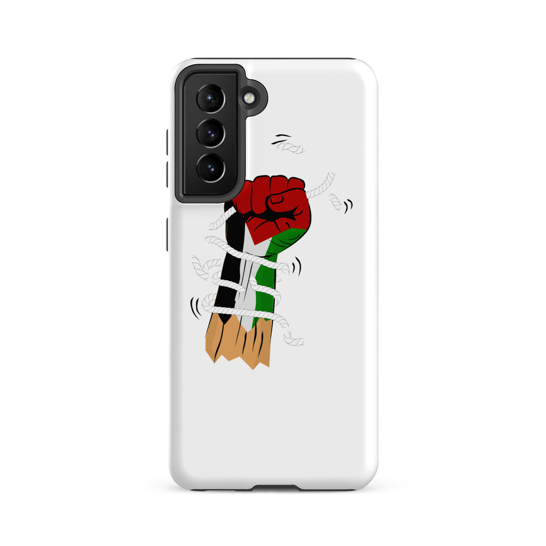Tough case for Samsung® - Palestine Hand, Samsung Matte Samsung Galaxy S21 Fe
