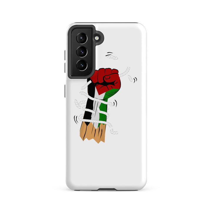 Tough case for Samsung® - Palestine Hand, Samsung Matte Samsung Galaxy S21 Fe