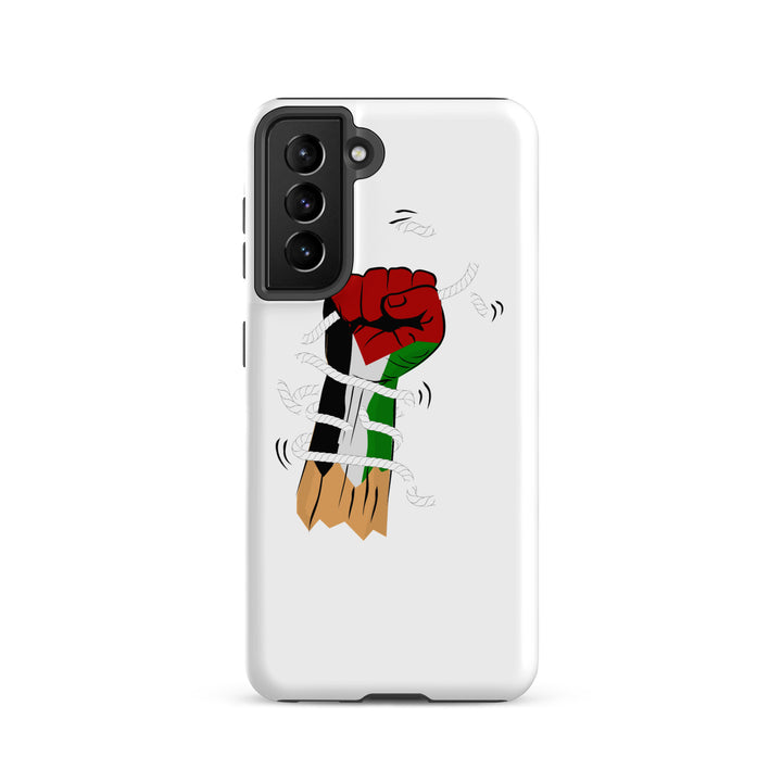Tough case for Samsung® - Palestine Hand, Samsung Matte Samsung Galaxy S21
