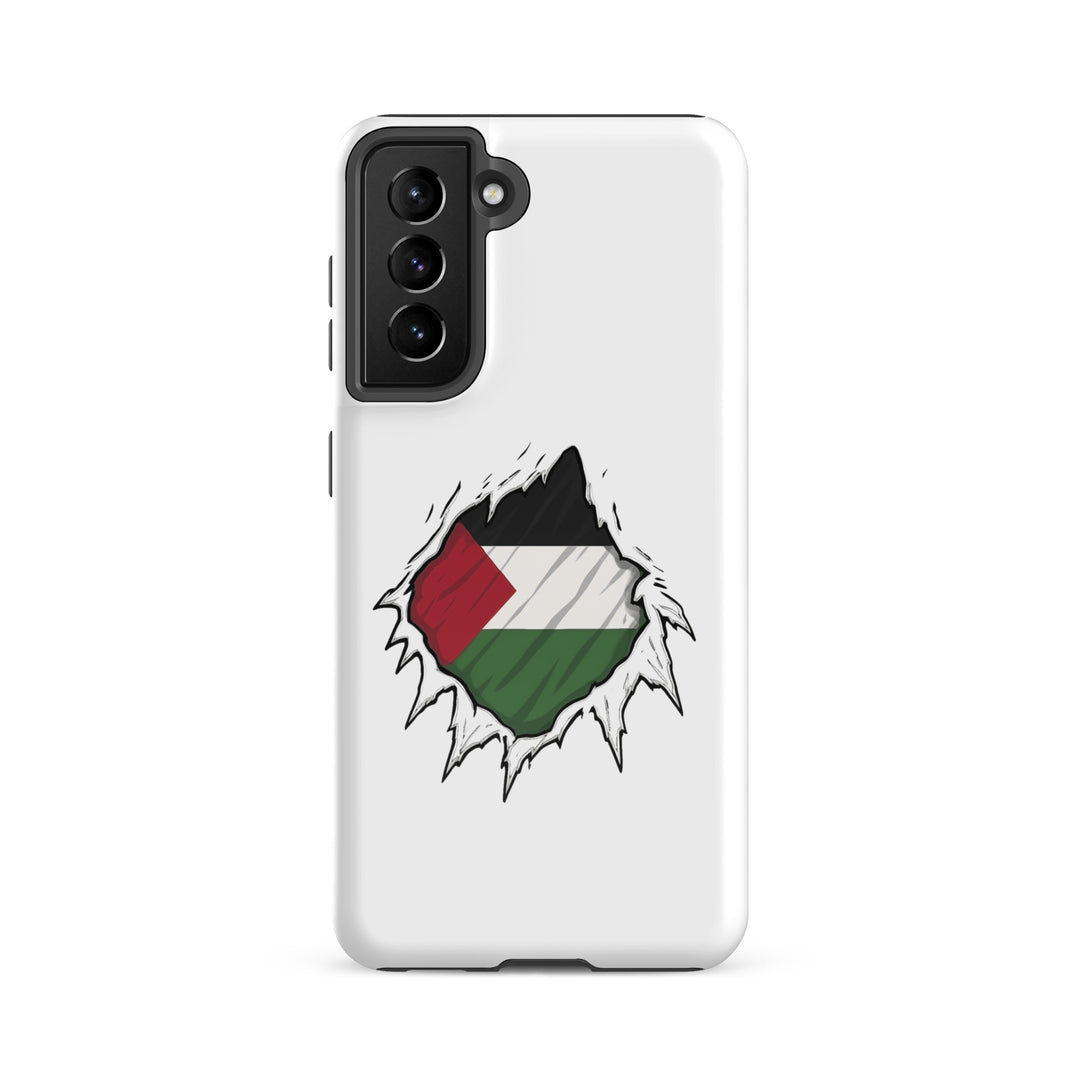 Tough Case for Samsung® - Palestine Hero, Samsung Glossy Samsung Galaxy S21 Fe