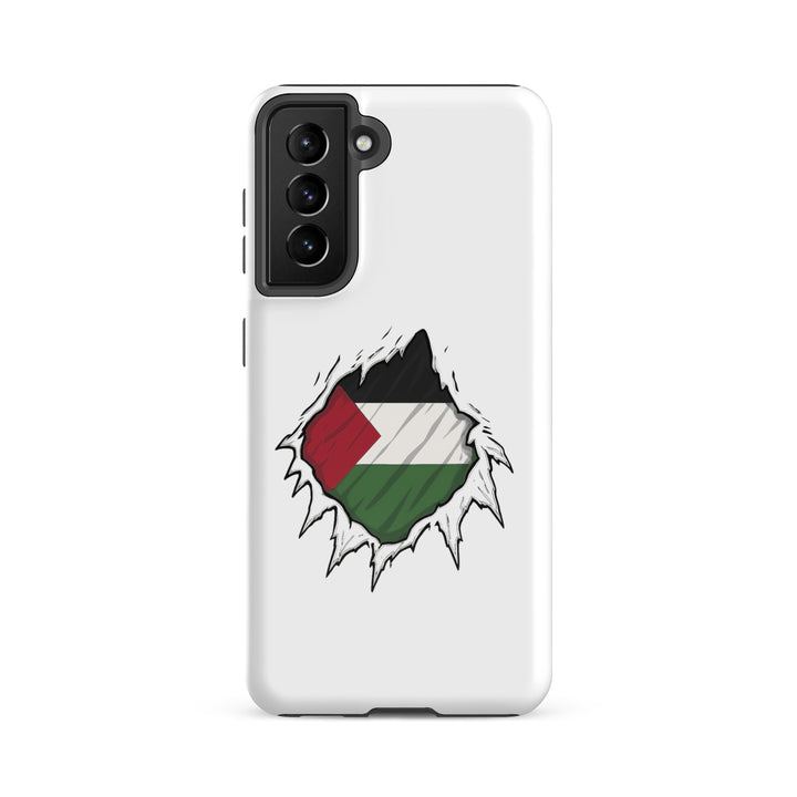 Tough Case for Samsung® - Palestine Hero, Samsung Glossy Samsung Galaxy S21 Fe