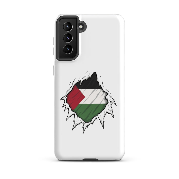 Tough Case for Samsung® - Palestine Hero, Samsung Glossy Samsung Galaxy S21 Plus