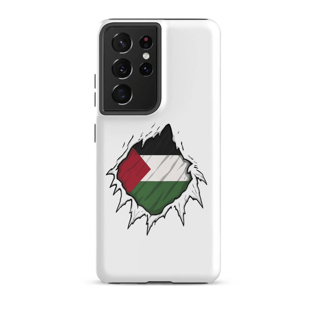 Tough Case for Samsung® - Palestine Hero, Samsung Glossy Samsung Galaxy S21 Ultra