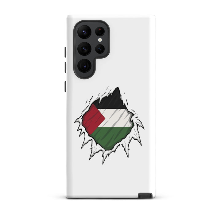 Tough Case for Samsung® - Palestine Hero, Samsung Glossy Samsung Galaxy S22 Ultra