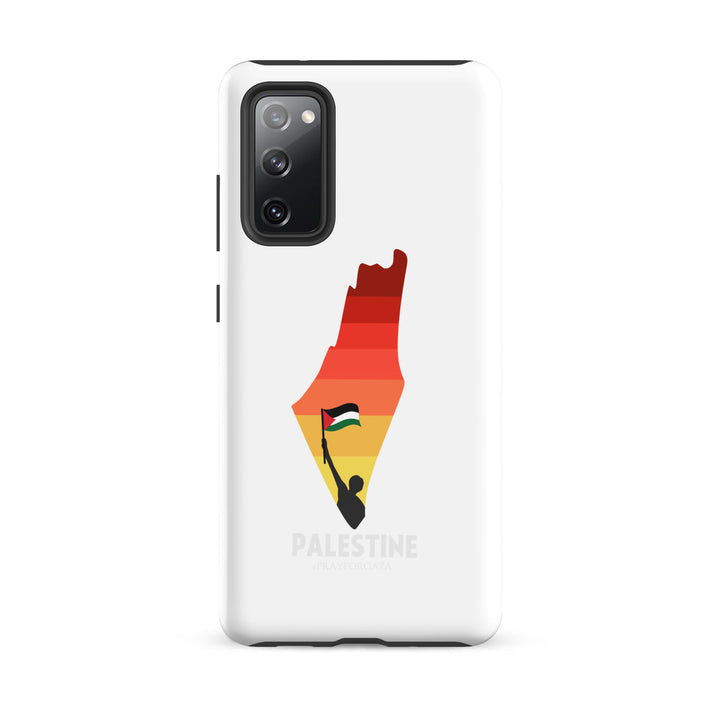 Tough case for Samsung® - Palestine Map, Samsung Glossy Samsung Galaxy S20 Fe