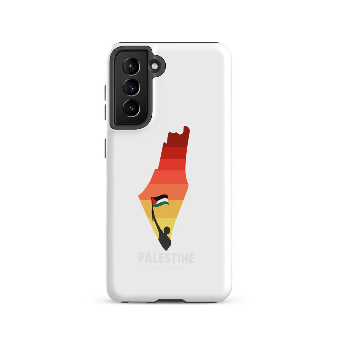 Tough case for Samsung® - Palestine Map, Samsung Glossy Samsung Galaxy S21