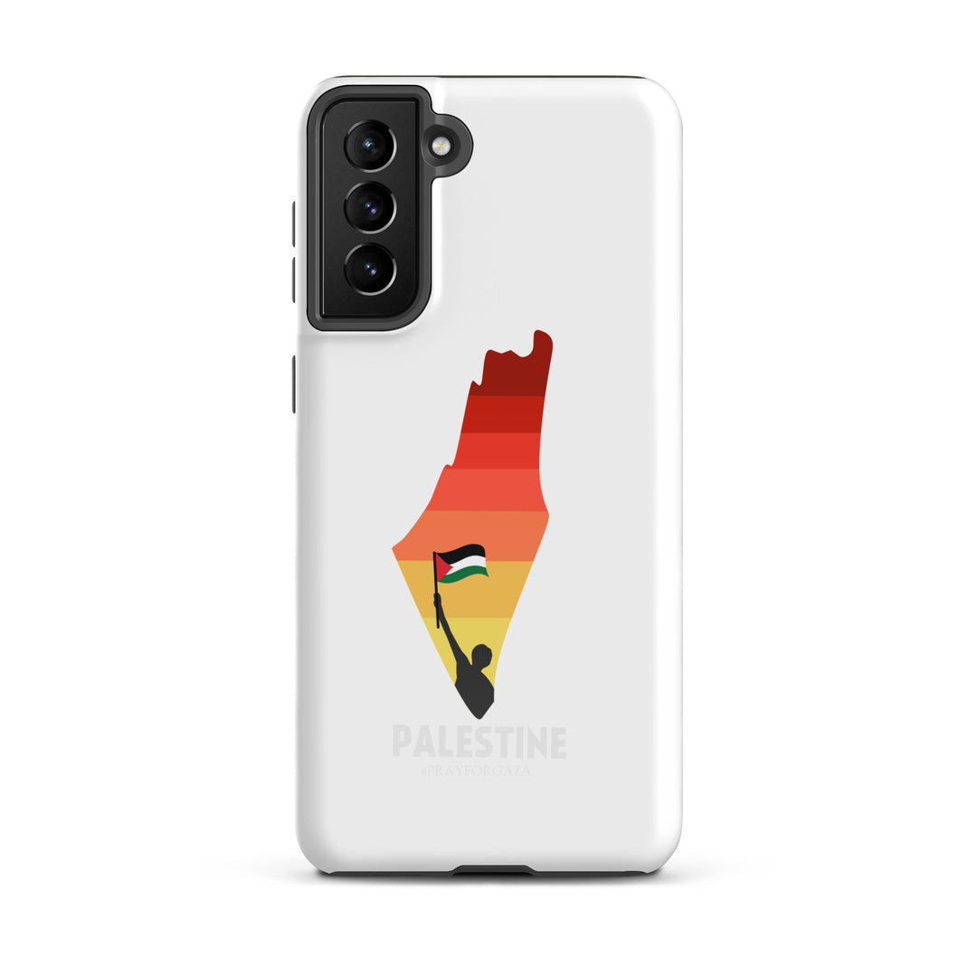 Tough case for Samsung® - Palestine Map, Samsung Glossy Samsung Galaxy S21 Plus