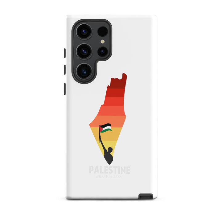 Tough case for Samsung® - Palestine Map, Samsung Glossy Samsung Galaxy S23 Ultra