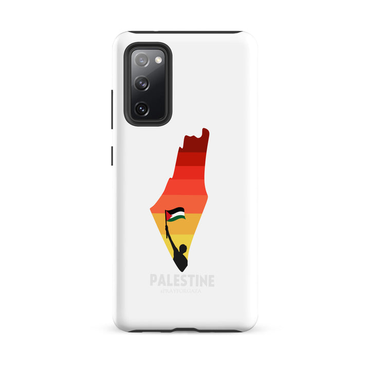 Tough case for Samsung® - Palestine Map, Samsung Matte Samsung Galaxy S20 Fe