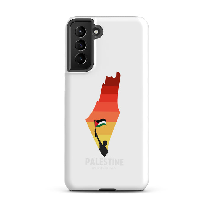 Tough case for Samsung® - Palestine Map, Samsung Matte Samsung Galaxy S21 Plus