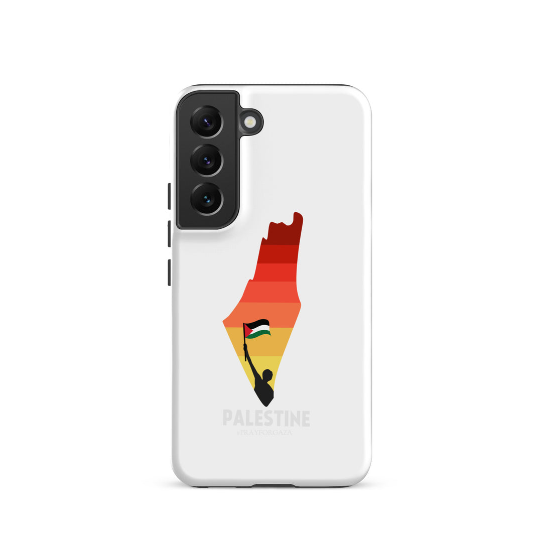 Tough case for Samsung® - Palestine Map, Samsung Matte Samsung Galaxy S22