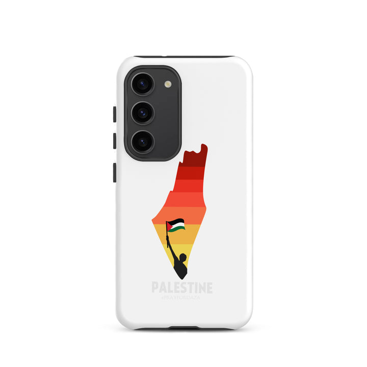 Tough case for Samsung® - Palestine Map, Samsung Matte Samsung Galaxy S23