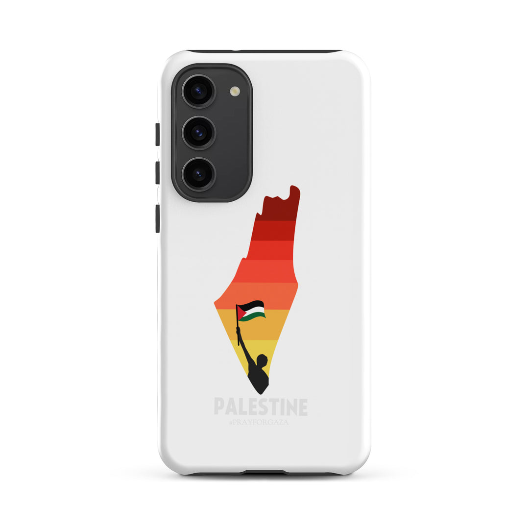 Tough case for Samsung® - Palestine Map, Samsung Matte Samsung Galaxy S23 Plus
