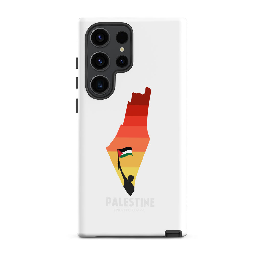 Tough case for Samsung® - Palestine Map, Samsung Matte Samsung Galaxy S23 Ultra