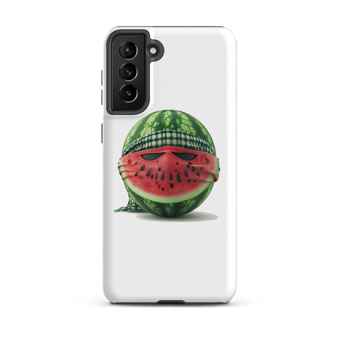 Tough case for Samsung® - Palestine Watermelon Fighter, Samsung Matte Samsung Galaxy S21 Plus