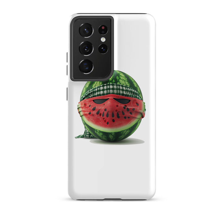 Tough case for Samsung® - Palestine Watermelon Fighter, Samsung Matte Samsung Galaxy S21 Ultra