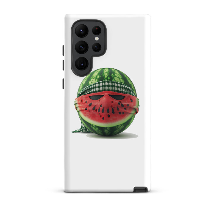 Tough case for Samsung® - Palestine Watermelon Fighter, Samsung Matte Samsung Galaxy S22 Ultra
