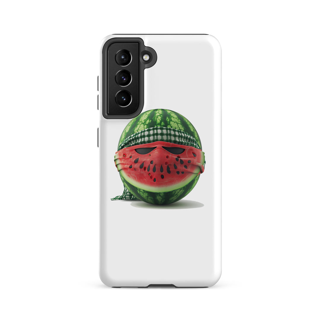 Tough case for Samsung® - Palestine Watermelon Fighter, Samsung Matte Samsung Galaxy S21 Fe